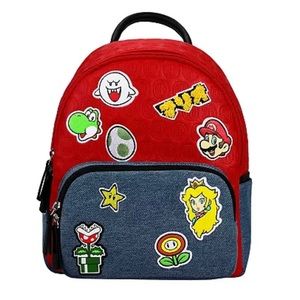 Nintendo Super Mario Patches Mini Backpack